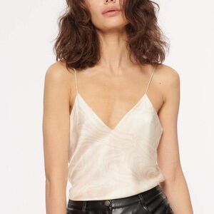 NWT Cami NYC Rose Silk Spaghetti Strap Camisole Sz XXS